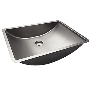 Раковина врезная снизу ABBER Wasser Kreis 53 AF2405SP сатин купить в интернет-магазине Sanbest