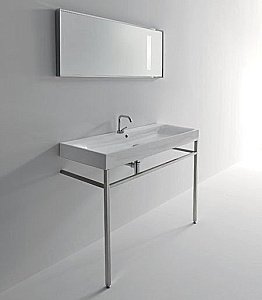 Раковина Kerasan Cento 120 3534bi*1 белая купить в интернет-магазине Sanbest