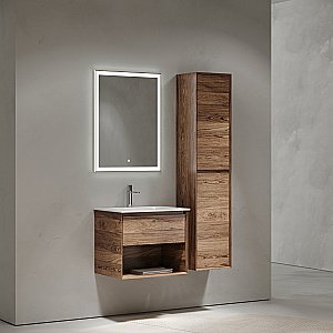Тумба с раковиной Sancos Marmi 1.0 MR1.060ECH дуб чарльстон для ванной в интернет-магазине Sanbest