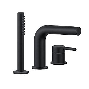 Смеситель для ванны EXCELLENT Pi AREX.1234BL черный матовый купить в интернет-магазине сантехники Sanbest