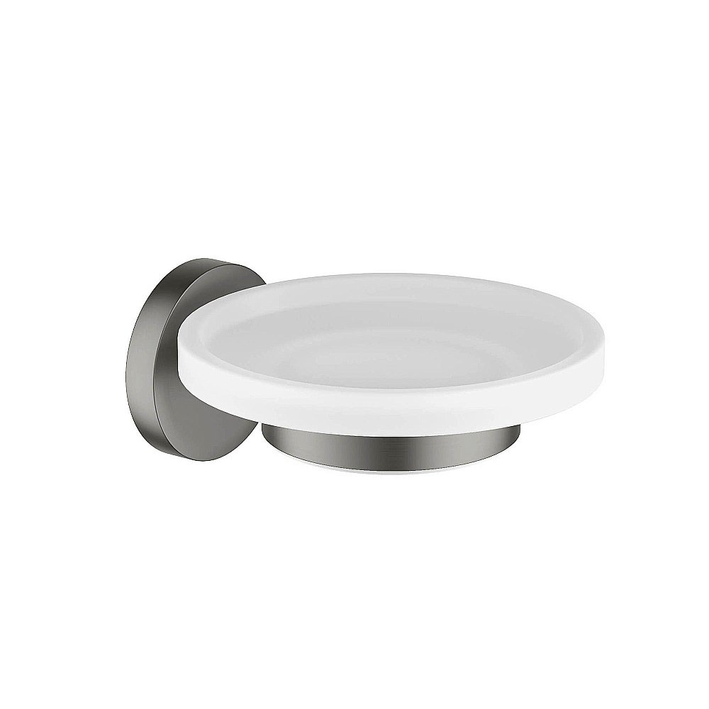 Мыльница Aquatek Европа AQ4103BGM стекло матовое/оружейная сталь купить в интернет-магазине сантехники Sanbest