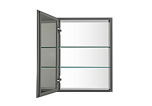 Зеркальный шкаф Aquqtek AQ7508-MC 50,8х66 хром в ванную от интернет-магазине сантехники Sanbest