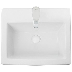 Раковина напольная WeltWasser WW LEERBACH 4438 GL-WT 46 белая купить в интернет-магазине Sanbest