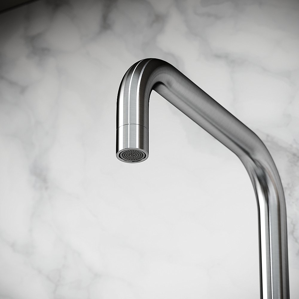 Смеситель для кухни Sancos Stainless SC12002SS нержавеющая сталь купить в интернет-магазине сантехники Sanbest