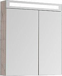 Шкаф зеркальный Dreja Max 70 дуб кантри купить в интернет-магазине сантехники Sanbest