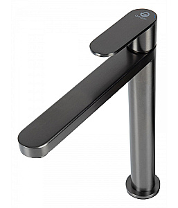 Cмеситель для раковины Agger Sweet A2712155 оружейная сталь матовая купить в интернет-магазине сантехники Sanbest