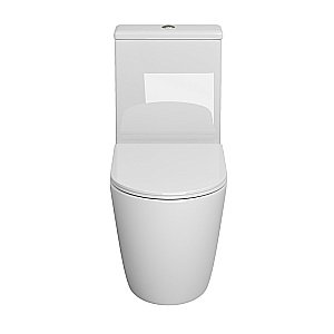 Унитаз Grossman Color GR-4480S безободковый, с крышкой микролифт, с бачком, белый купить в интернет-магазине Sanbest