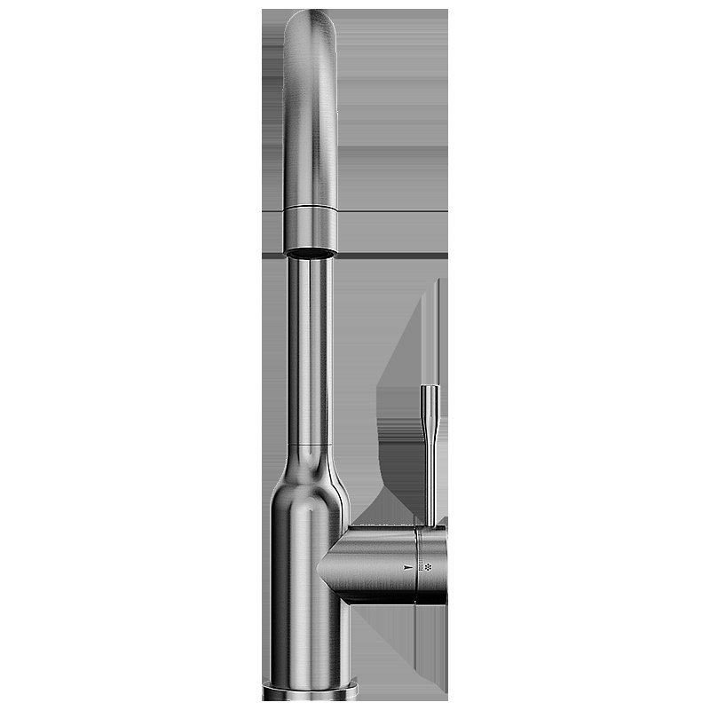 Смеситель для кухни Elghansa Kitchen 56B2026-Steel нержавеющая сталь купить в интернет-магазине сантехники Sanbest