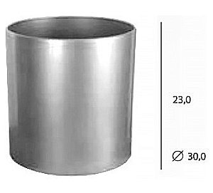 Ведро для мусора Tiffany World Harmony TWCV011-12,5cr хром купить в интернет-магазине сантехники Sanbest