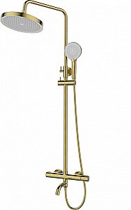 Душевая ситема Esbano CELINE DS-SG брашированное золото купить в интернет-магазине сантехники Sanbest