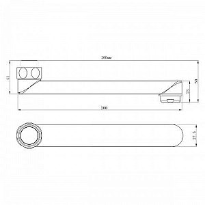 Излив Lemark LM9470C купить в интернет-магазине сантехники Sanbest