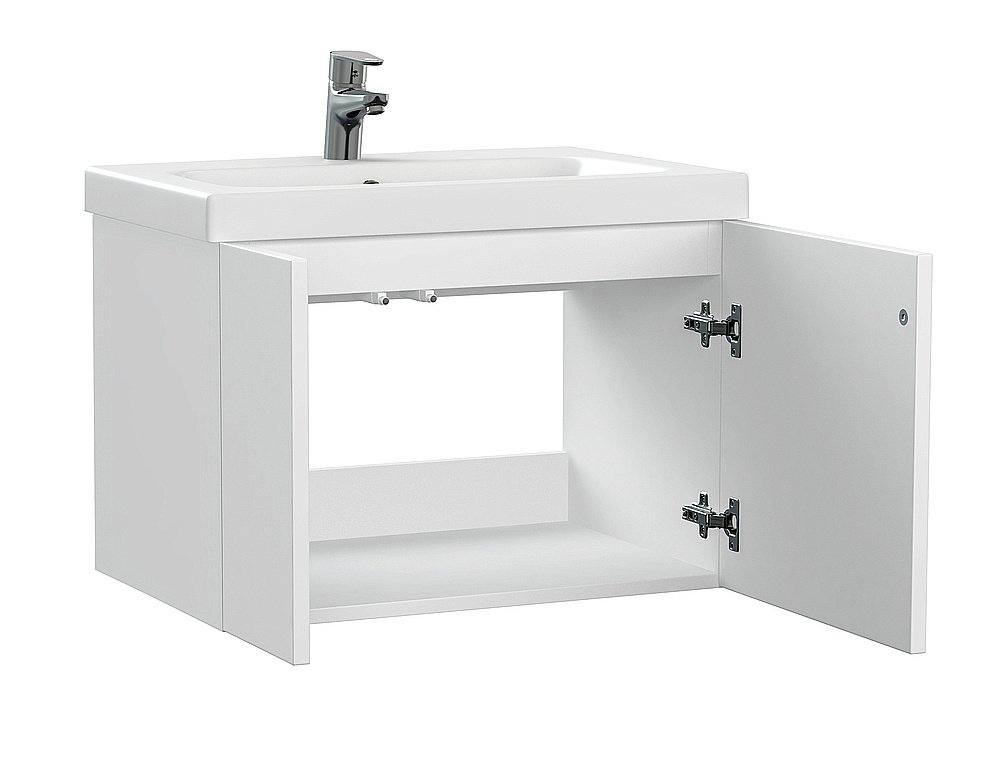 Мебель для ванной CERSANIT COLOUR 60 белый для ванной в интернет-магазине Sanbest