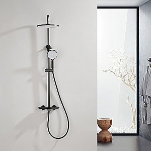 Душевая система Black&white Gravity GL-9104-C хром купить в интернет-магазине сантехники Sanbest