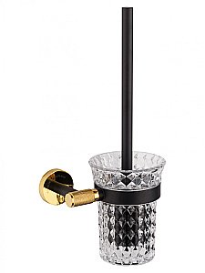 Туалетный ершик в комплекте WONZON & WOGHAND MAJESTIC, Черный/Золото (WW-9229) купить в интернет-магазине сантехники Sanbest