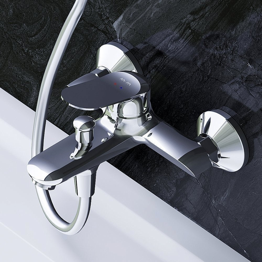 Смеситель для ванны AM.PM Sunny F85C10000 купить в интернет-магазине сантехники Sanbest