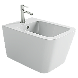 Биде подвесное Ceramica Nova Miro CN11004 белое купить в интернет-магазине Sanbest