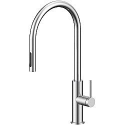 Смеситель для кухни Paulmark Senso Se215180-BS брашированная сталь купить в интернет-магазине сантехники Sanbest