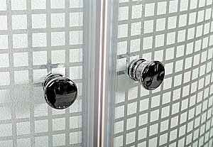 Душевая кабина DTO Серия L 908 с гм. и эл. 80x80 купить в интернет-магазине Sanbest