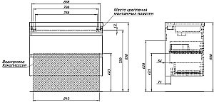 Тумба с раковиной Aquanet Нота New 334199 90 дуб светлый для ванной в интернет-магазине Sanbest