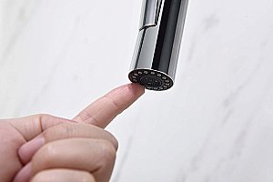 Смеситель для кухни Aquatek Европа AQ1384CR хром купить в интернет-магазине сантехники Sanbest