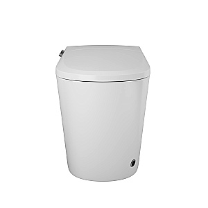 Унитаз приставной Grossman Smart GR-PR-5702 белый глянцевый, с крышкой микролифт купить в интернет-магазине Sanbest