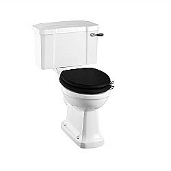 Унитаз Burlington P5 51 с бачком, ручка черная/хром купить в интернет-магазине Sanbest