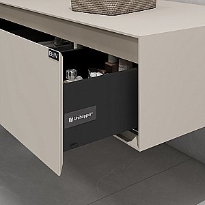 Тумба с раковиной Black&White Universe U955.1200 хаки матовый для ванной в интернет-магазине Sanbest