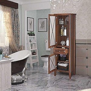 Тумба с раковиной Опадирис Палермо 90 светлый орех для ванной в интернет-магазине Sanbest