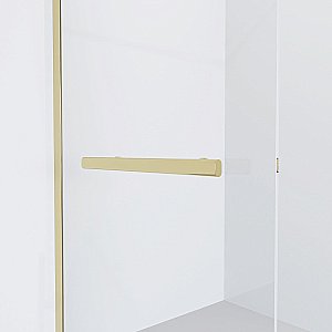 Душевое ограждение "Niagara Nova" NG-641-11 GOLD, 110x195 см, прозрачное, закаленное стекло купить в интернет-магазине Sanbest