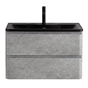 Тумба с раковиной BelBagno ALBANO 80 подвесная Cemento Verona Grigio для ванной в интернет-магазине Sanbest