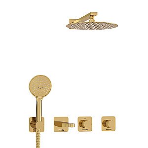 Душевая система WasserKRAFT Ems A7651.304.305.183.208.280.197.348 золото купить в интернет-магазине сантехники Sanbest