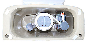 Унитаз моноблок Azario Gressa AZ-1111 белый, безободковый, с крышкой микролифт купить в интернет-магазине Sanbest