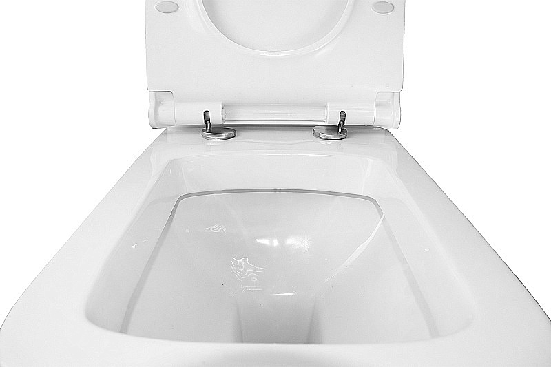 Унитаз моноблок Azario Zeno AZ-1169 белый, с крышкой микролифт купить в интернет-магазине Sanbest