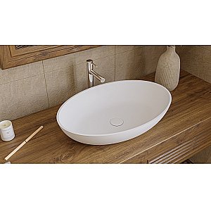 Раковина накладная WhiteCross CITRINE 60 0717.060040.200 белая матовая купить в интернет-магазине Sanbest