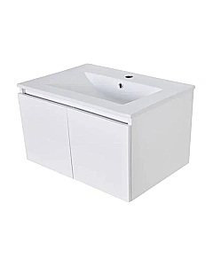 Тумба с раковиной Orange КВАДРО KV-60TUW+Ra для ванной в интернет-магазине Sanbest