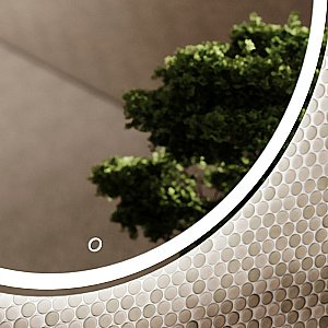 Зеркало Sancos Bella BE800 белое в ванную от интернет-магазине сантехники Sanbest