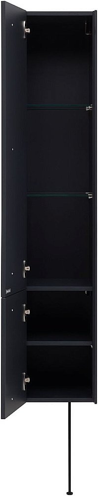 Пенал Allen Brau Reality 30 антрацит матовый для ванной в интернет-магазине сантехники Sanbest