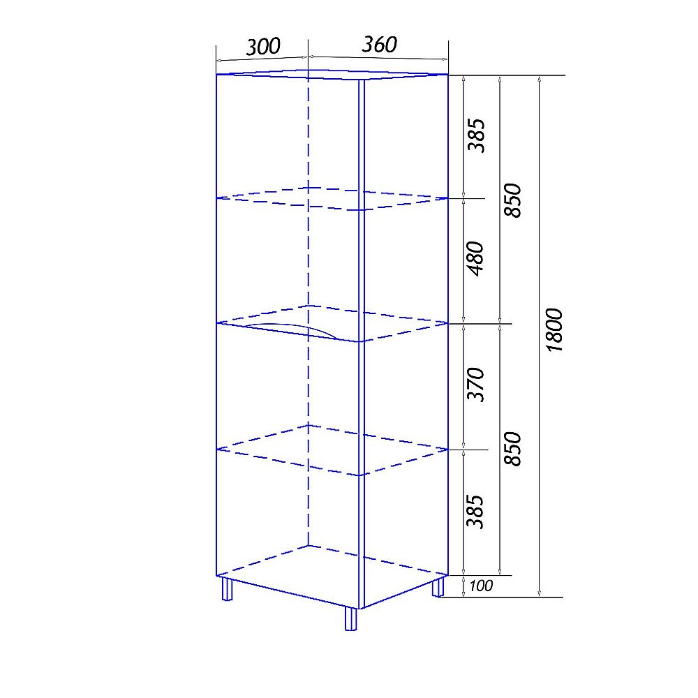 Пенал напольный Loranto Santorini 36 белый для ванной в интернет-магазине сантехники Sanbest