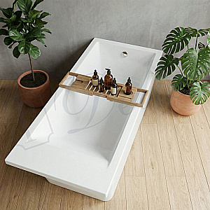 Ванна с узким бортом Delice Diapason DLR330048-G 160х70 белая купить в интернет-магазине Sanbest