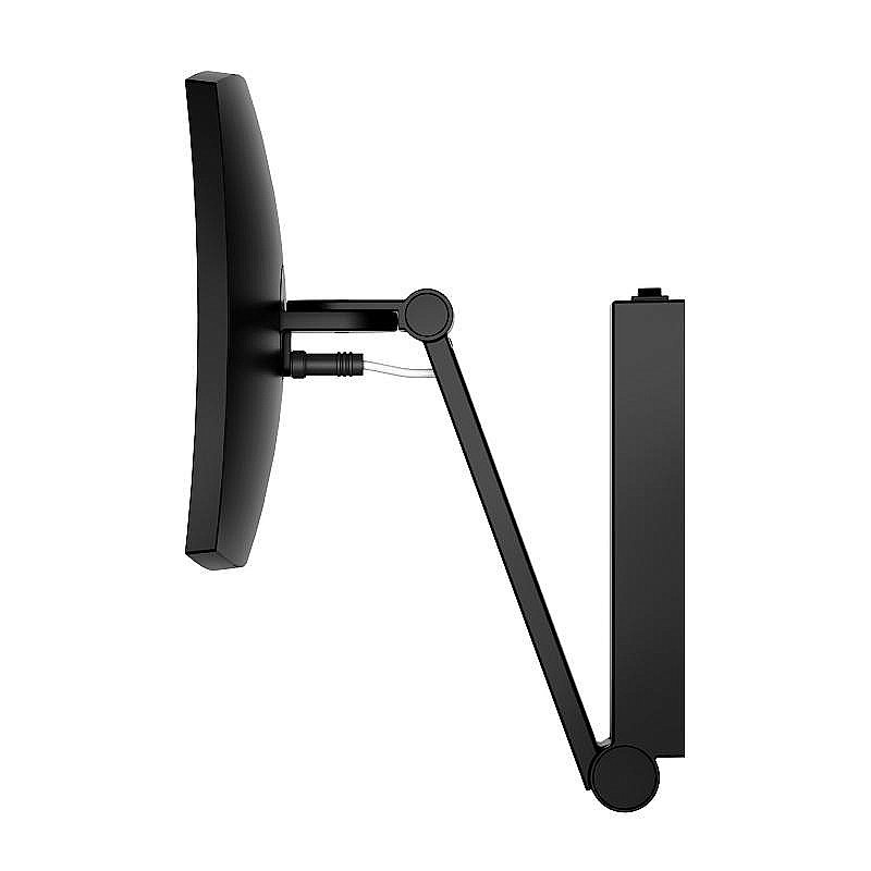 Зеркало косметическое KEUCO iLook_move 17613139004 хром черный купить в интернет-магазине сантехники Sanbest