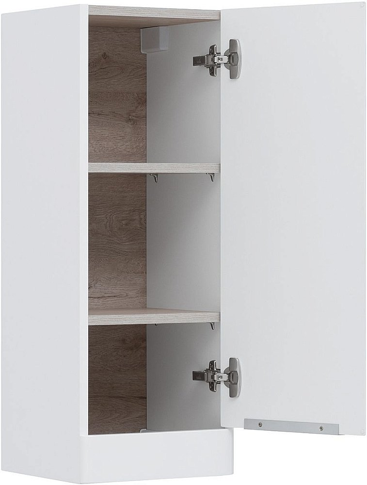 Пенал Aquanet Ирис new 310155 30 белый глянец для ванной в интернет-магазине сантехники Sanbest