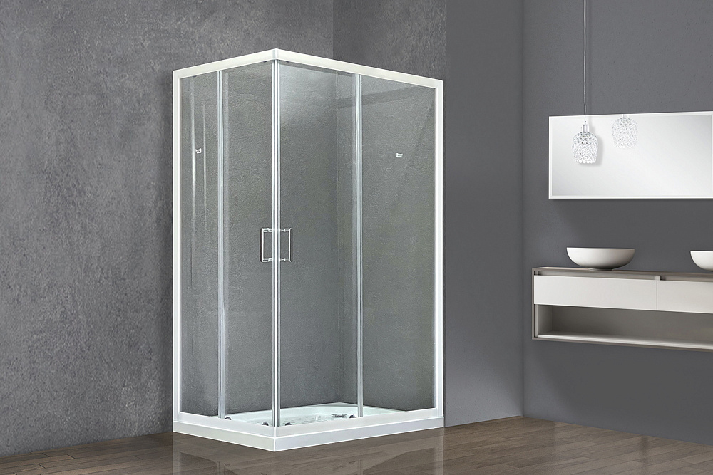 Душевой уголок Royal Bath RB11580HPD-T 80х115 прозрачный купить в интернет-магазине Sanbest