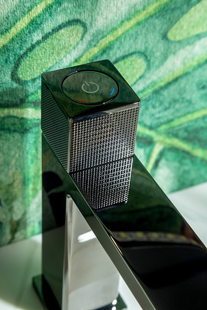 Смеситель для раковины Boheme Quad 159-SGM оружейная сталь купить в интернет-магазине сантехники Sanbest