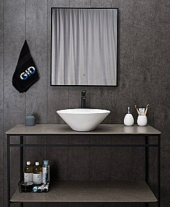 Раковина накладная Gid Esfera 42 N9102 51210 белая купить в интернет-магазине Sanbest