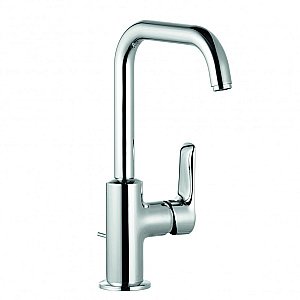 Смеситель для раковины Kludi Pure&Solid 340240575 хром купить в интернет-магазине сантехники Sanbest