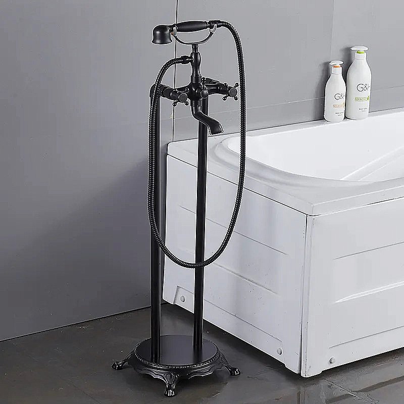 Смеситель для ванны Boch Mann VICO B BM9654 черный купить в интернет-магазине сантехники Sanbest