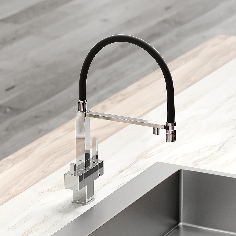 Смеситель для кухни Sancos Moro SC4006CH хром купить в интернет-магазине сантехники Sanbest