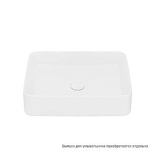 Раковина накладная Iddis Slide SLIWS02i27 белый купить в интернет-магазине Sanbest