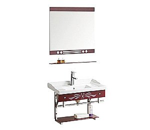 Раковина Ceramalux N 101 NYJ840-100 белая купить в интернет-магазине Sanbest