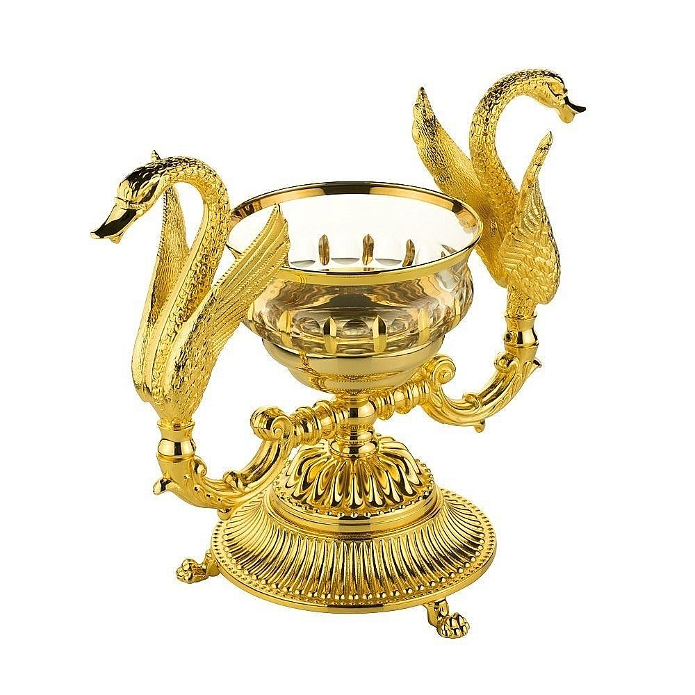 Мыльница Migliore Luxor 26219 прозрачное стекло/золото купить в интернет-магазине сантехники Sanbest